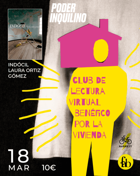 Club de lectura virtual benéfico por la vivienda